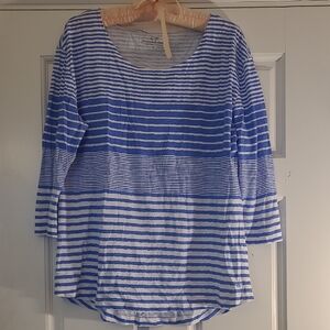 Vineyard Vines scoopneck 3/4 sleeve